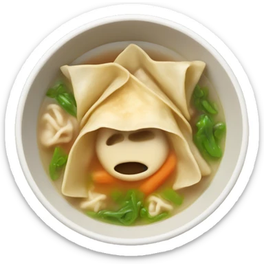 Wonton soup  sticker