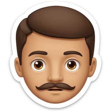 mustache Young boy,Big mustache, different faces.


negative: Dont use same face. sticker