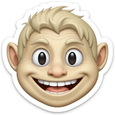 Troll face sticker