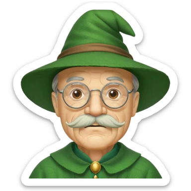 The Wizard from the Wizard of Oz sticker