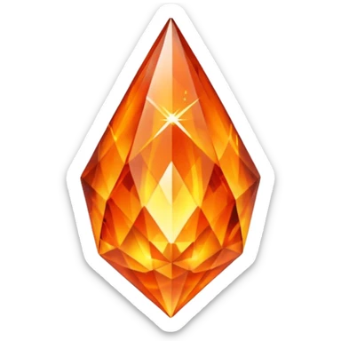 FIRE CRYSTAL sticker