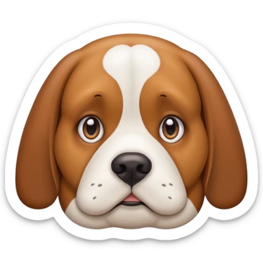 Fat Beagle sticker