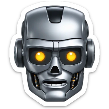 Cell T800 robot sticker