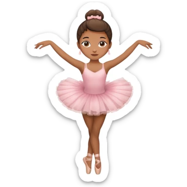 a capuchino head and the body ballerina and add face sticker