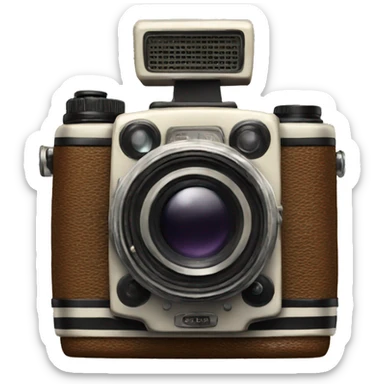 Vintage Camera sticker