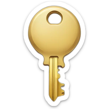 Privacy key sticker