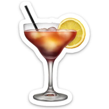 cocktail with luxe sticker