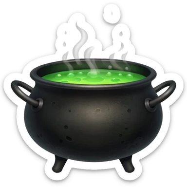 Cauldron sticker
