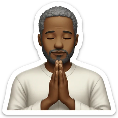 praying to god sticker