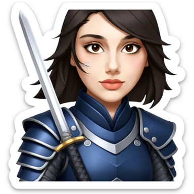 Warrior Samurai sticker