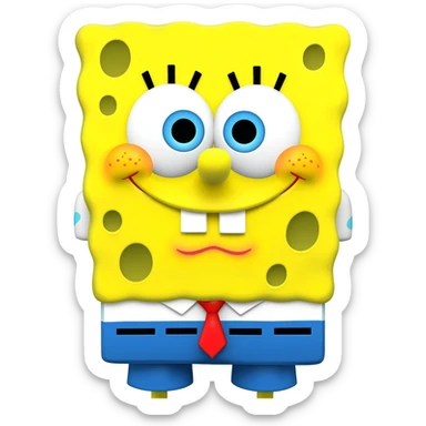 spongebob sqaurepants sticker