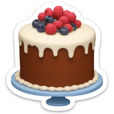 Cake sticker