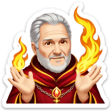 Pyromancer sticker