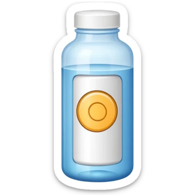 bote de colágeno sticker