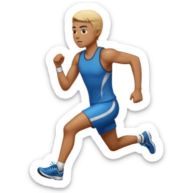 burn calories sticker