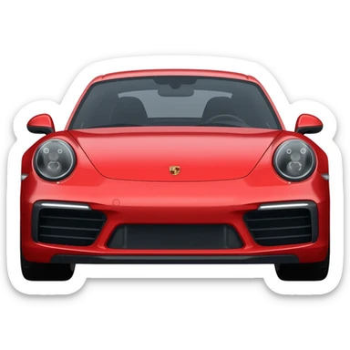 Porsche emoji sticker