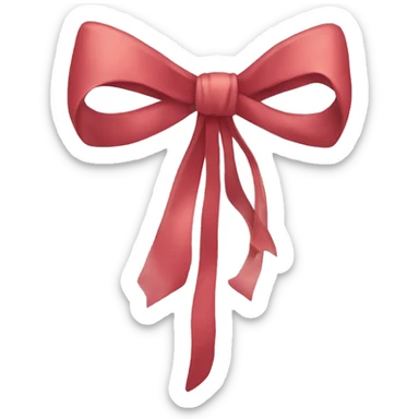 Bow sticker