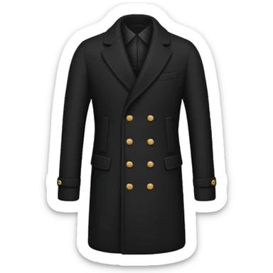 Italian coat sticker