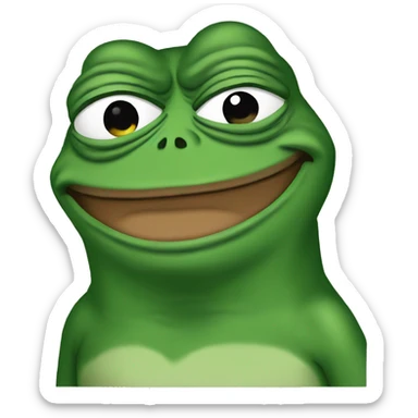 pepe the frog cry sticker