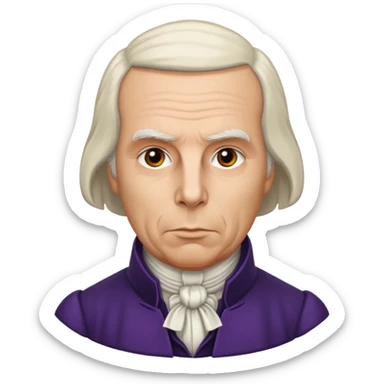 James Madison sticker