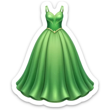 Tiana’s dress sticker