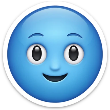 Create a verify parody badge  emoji with this ✅🔵 sticker