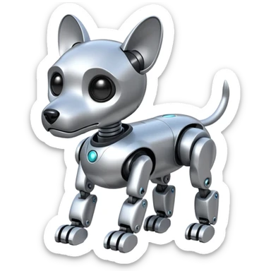 Robots Dog sticker