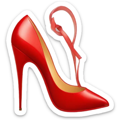 louboutin heel sticker