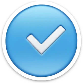 Verificado  de tiktok  sticker