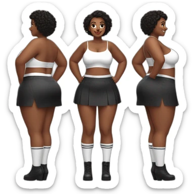 curvy-beauty-black-lifted-skirt-white-knickers-and-long-socks sticker