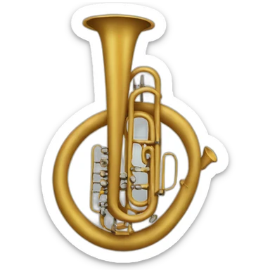 Trompeter sticker