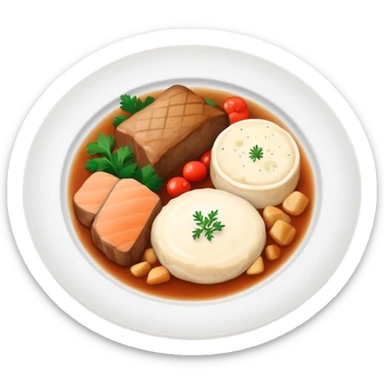 Norsk middagsrett sticker