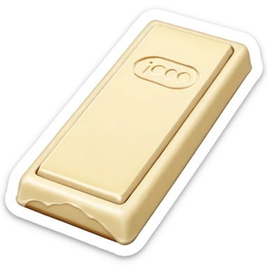 white chocolate bar 🍫  sticker
