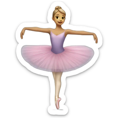 Ballet sticker