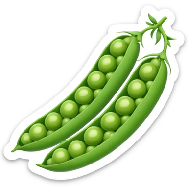 peas in a pod sticker