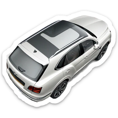 bentley bentayga suv sticker