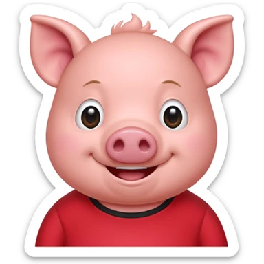 Hogi from pink fong  sticker