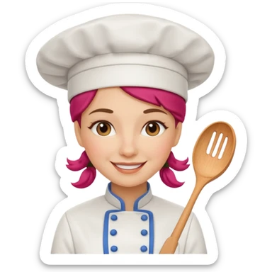 Female Chef sticker