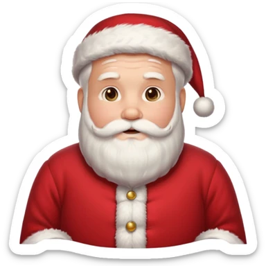Santa Claus sticker