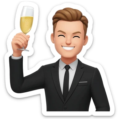 Ok, look, I made it. I’m successful sticker