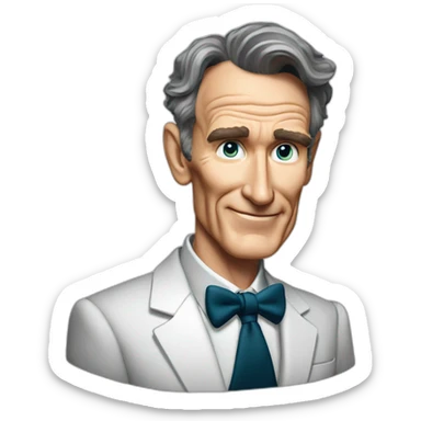 Bill Nye the science guy sticker