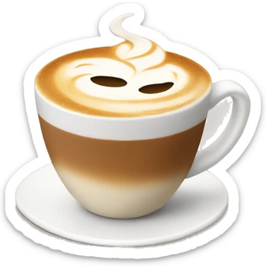 Latte  sticker