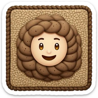 sweeping shit under the carpet sticker