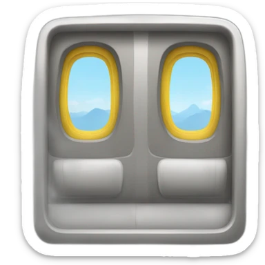 Flugzeug Fenster sticker