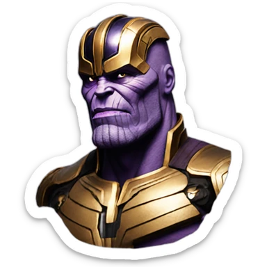 thanos avengers sticker