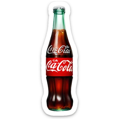 Coca Cola bottle  sticker