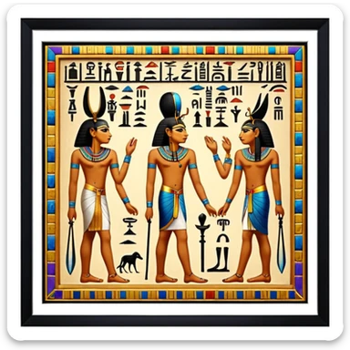 egypt wall art sticker