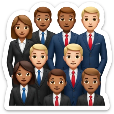 partners business sticker