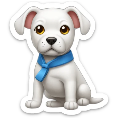 Chien karaté sticker