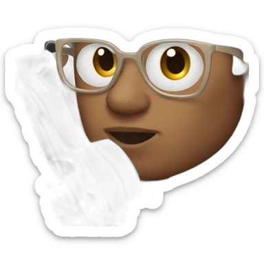 un papi qui chante sticker